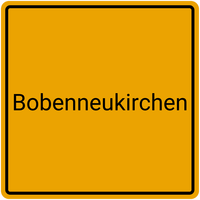 Meldebestätigung Bobenneukirchen