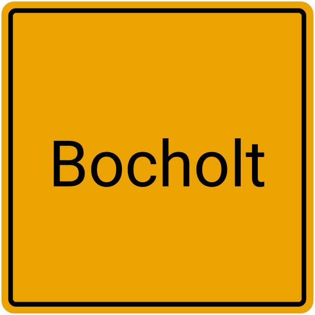 Meldebestätigung Bocholt