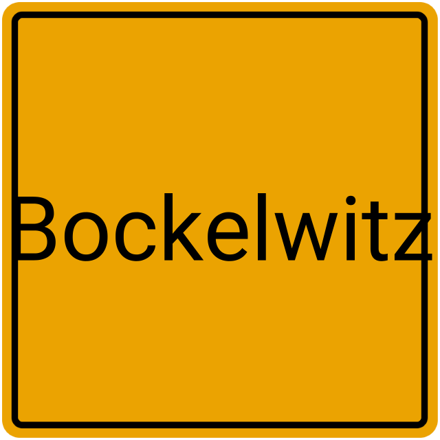 Meldebestätigung Bockelwitz