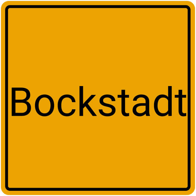 Meldebestätigung Bockstadt