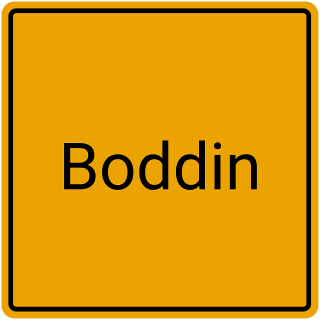 Meldebestätigung Boddin