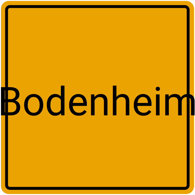 Meldebestätigung Bodenheim