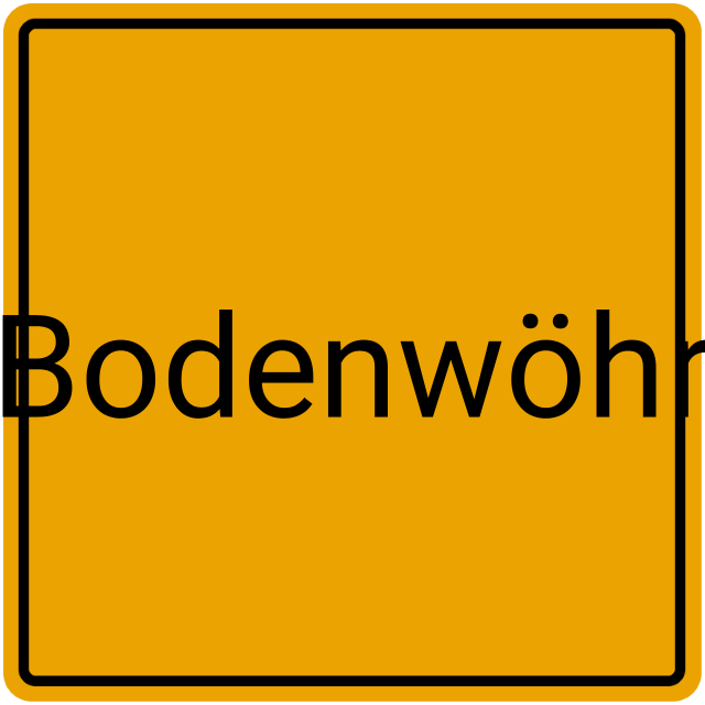 Meldebestätigung Bodenwöhr