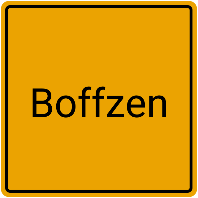 Meldebestätigung Boffzen