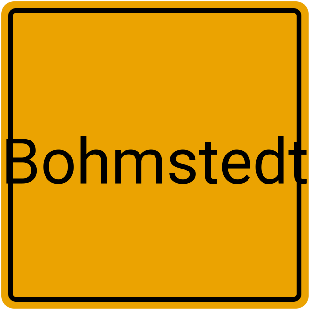 Meldebestätigung Bohmstedt