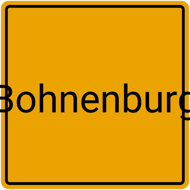Meldebestätigung Bohnenburg