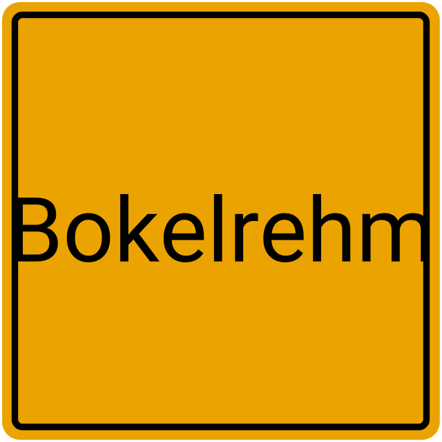 Meldebestätigung Bokelrehm