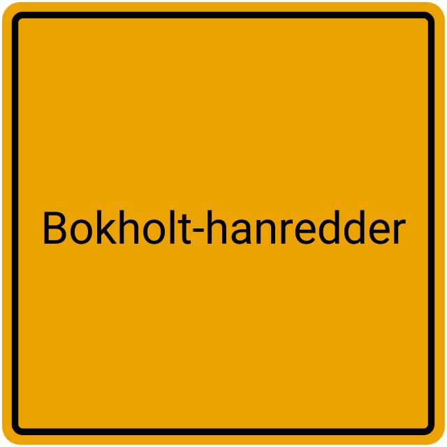 Meldebestätigung Bokholt-Hanredder