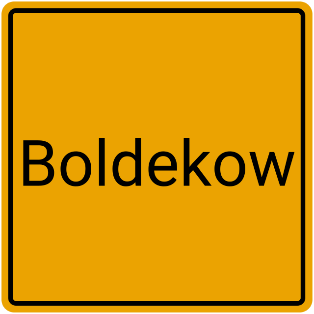 Meldebestätigung Boldekow