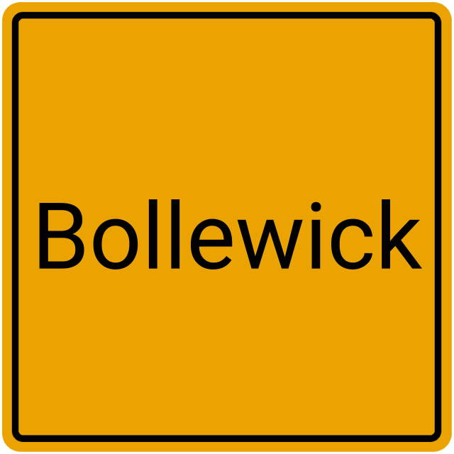 Meldebestätigung Bollewick