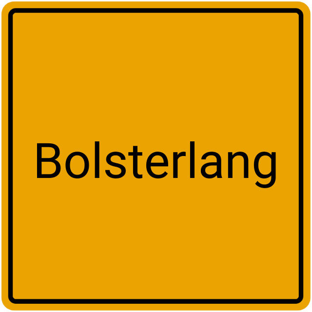 Meldebestätigung Bolsterlang