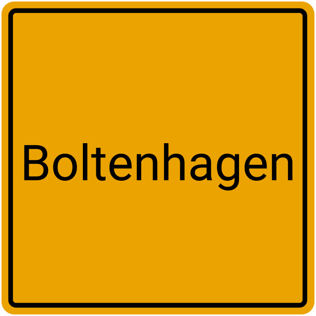 Meldebestätigung Boltenhagen