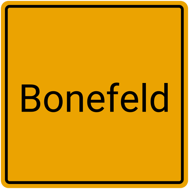 Meldebestätigung Bonefeld