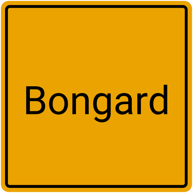 Meldebestätigung Bongard