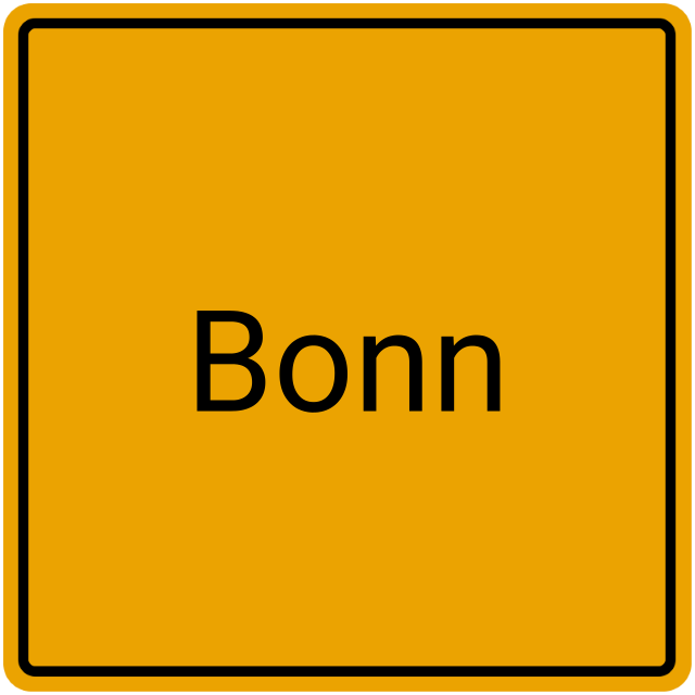 Meldebestätigung Bonn