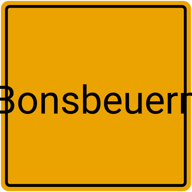 Meldebestätigung Bonsbeuern