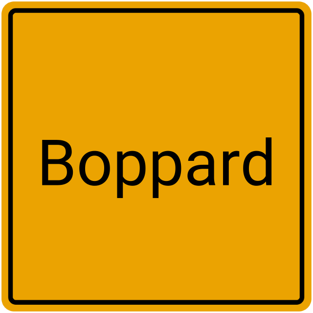 Meldebestätigung Boppard