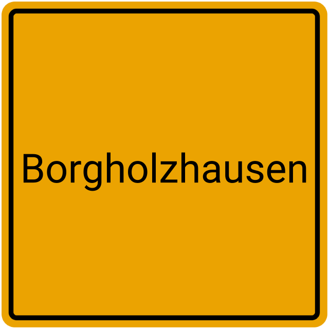 Meldebestätigung Borgholzhausen