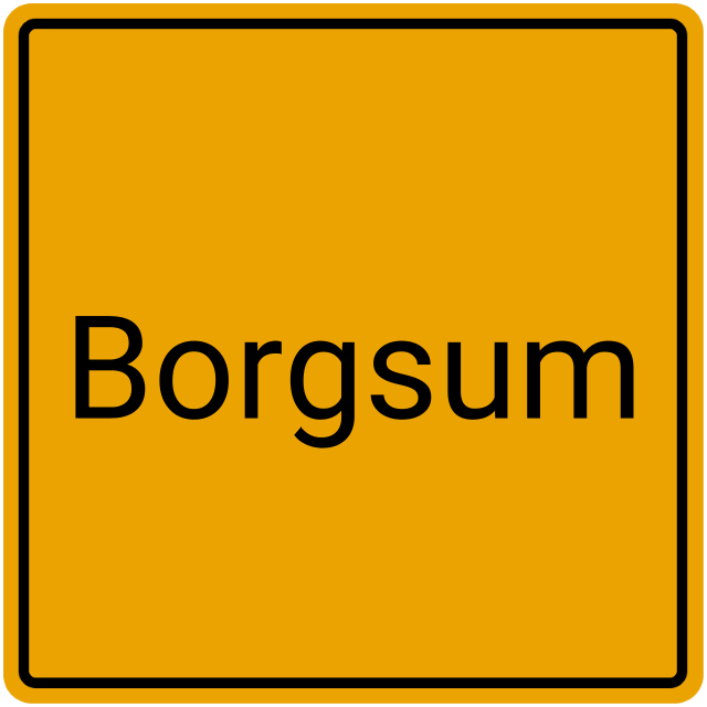 Meldebestätigung Borgsum