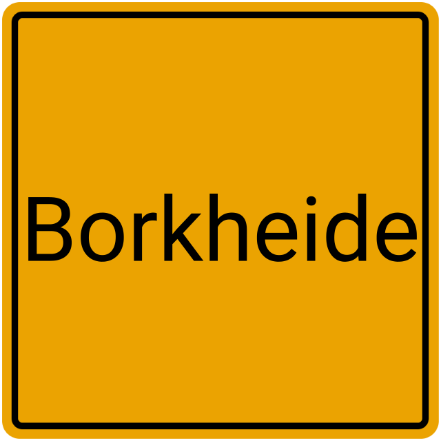 Meldebestätigung Borkheide