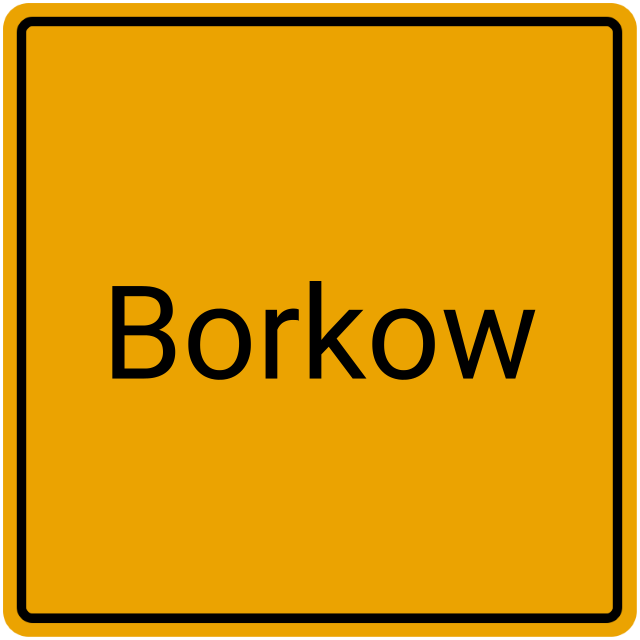 Meldebestätigung Borkow