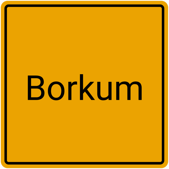 Meldebestätigung Borkum