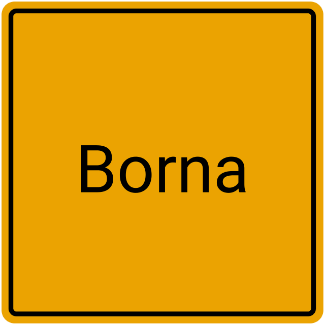 Meldebestätigung Borna