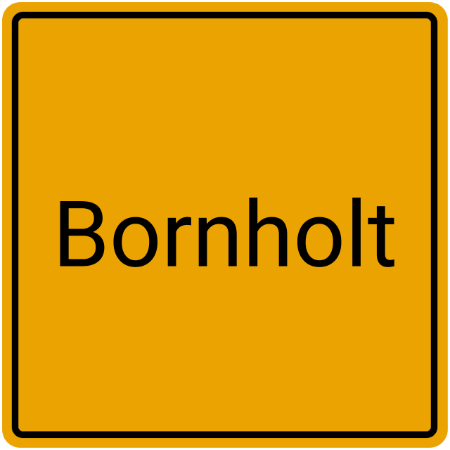 Meldebestätigung Bornholt