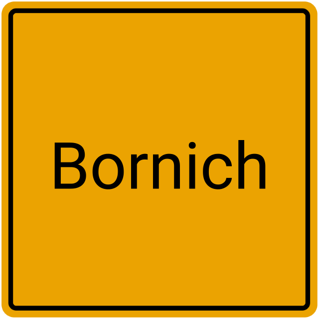 Meldebestätigung Bornich