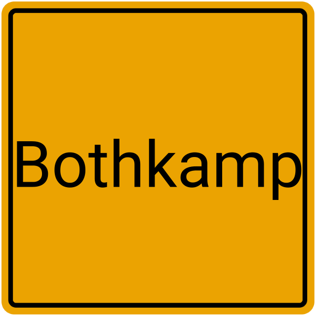 Meldebestätigung Bothkamp