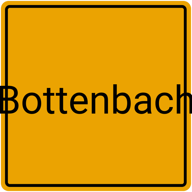 Meldebestätigung Bottenbach
