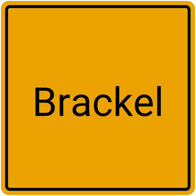 Meldebestätigung Brackel