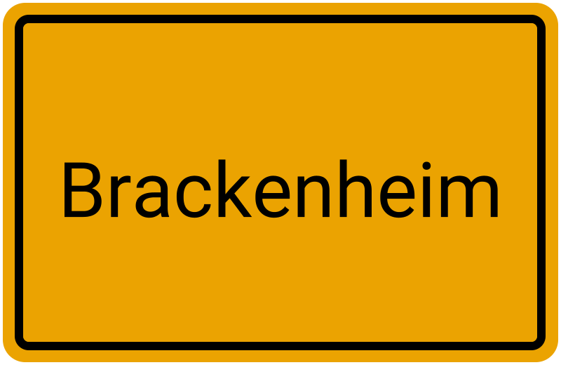 Meldebestätigung Brackenheim