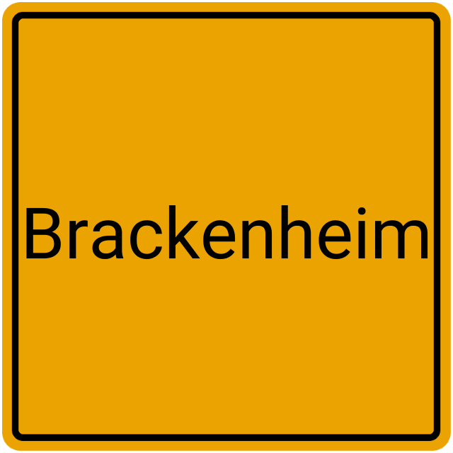 Meldebestätigung Brackenheim