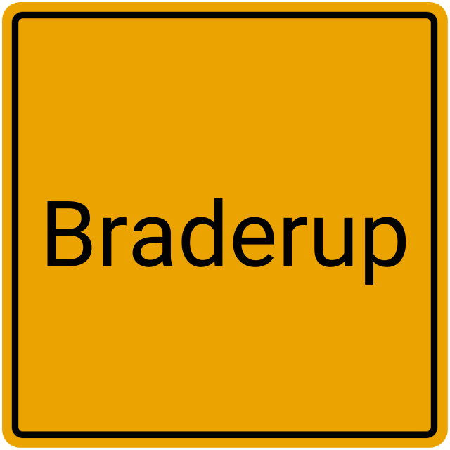 Meldebestätigung Braderup