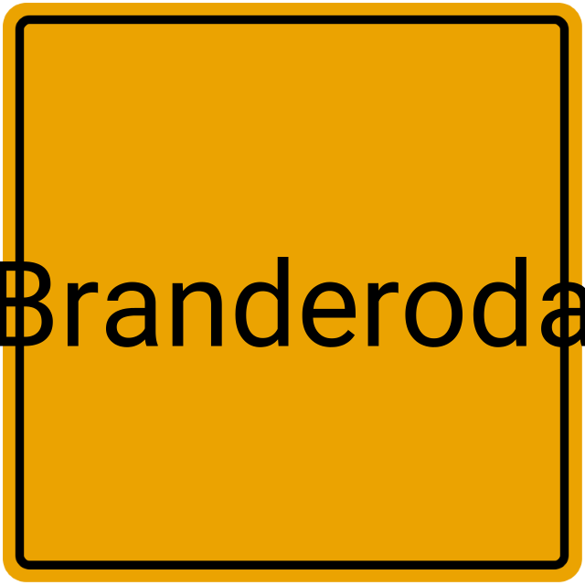 Meldebestätigung Branderoda