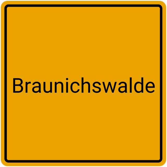 Meldebestätigung Braunichswalde