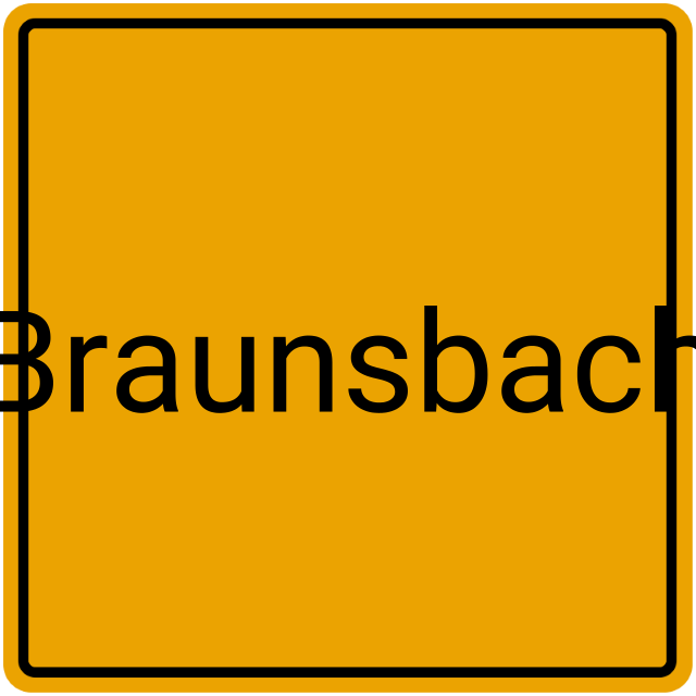 Meldebestätigung Braunsbach