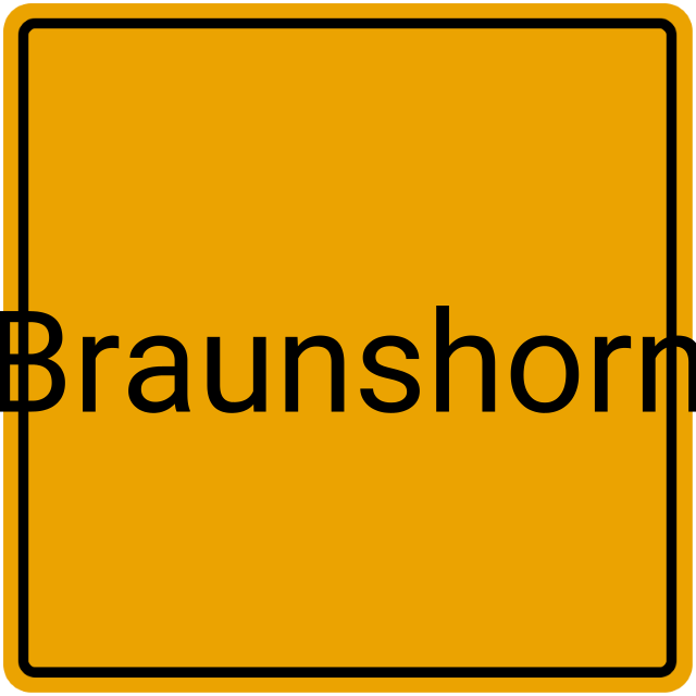 Meldebestätigung Braunshorn