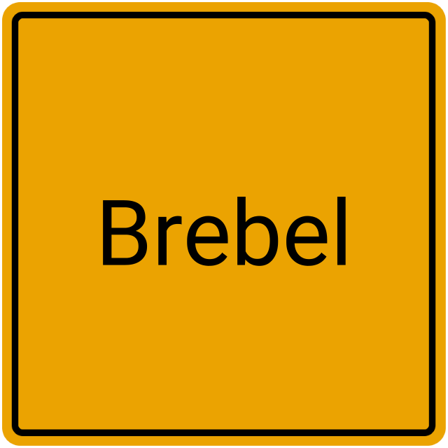 Meldebestätigung Brebel