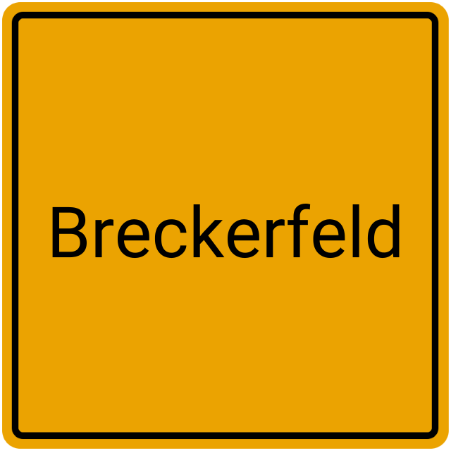 Meldebestätigung Breckerfeld
