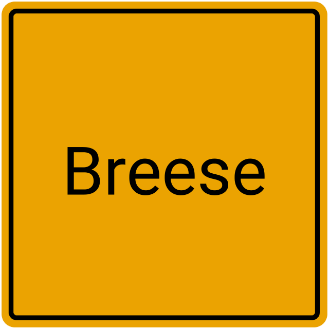 Meldebestätigung Breese