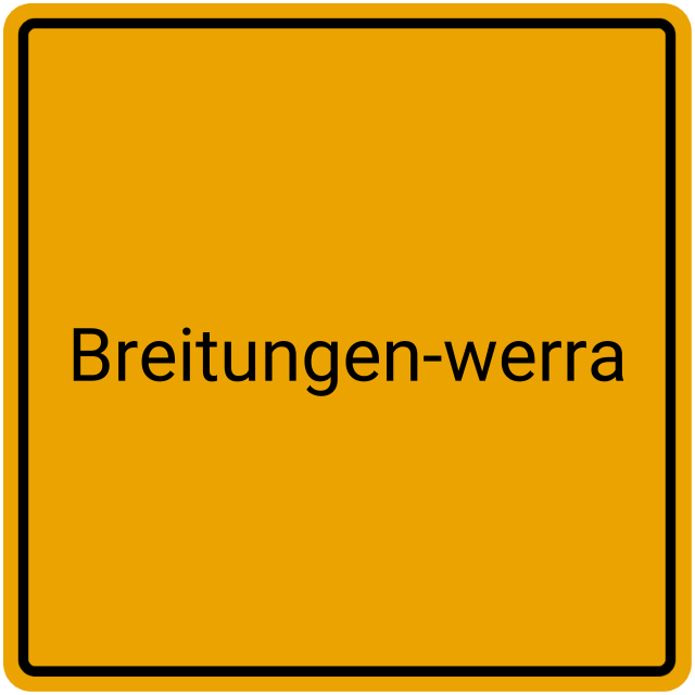 Meldebestätigung Breitungen-Werra