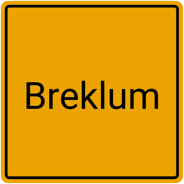 Meldebestätigung Breklum