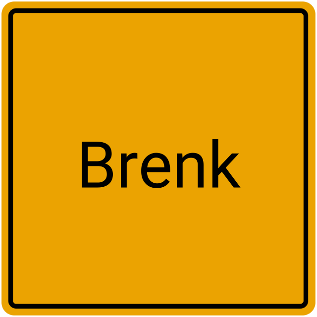 Meldebestätigung Brenk