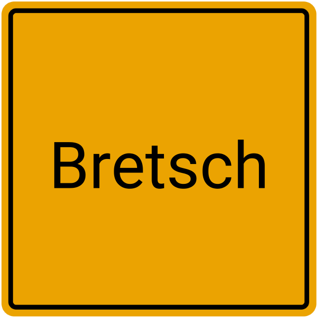 Meldebestätigung Bretsch