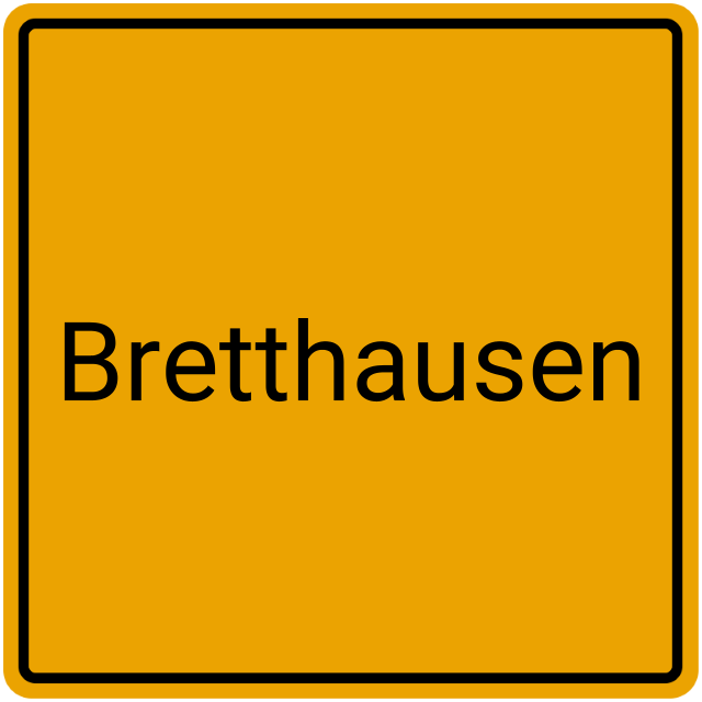 Meldebestätigung Bretthausen