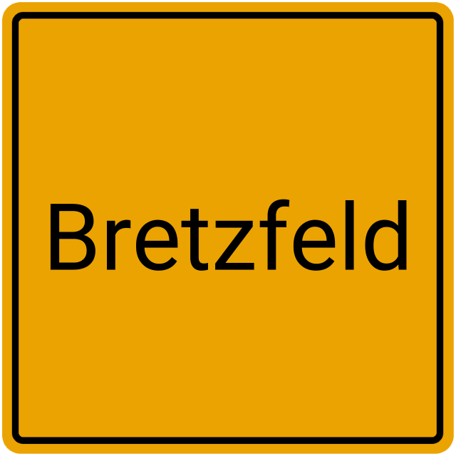 Meldebestätigung Bretzfeld