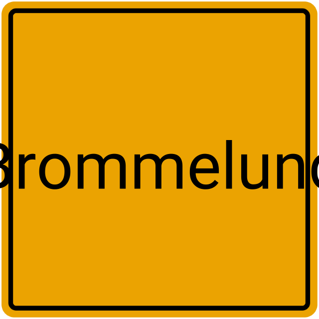 Meldebestätigung Brommelund