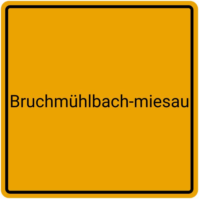 Meldebestätigung Bruchmühlbach-Miesau